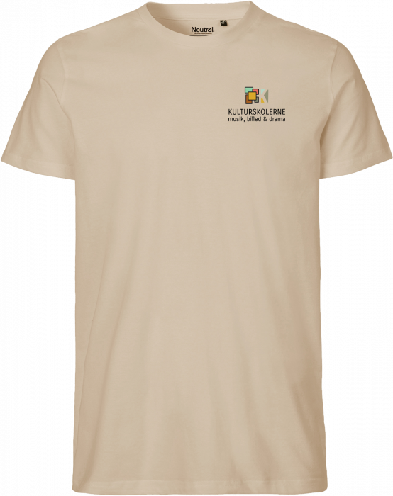 Neutral - Kulturskolerne Økologisk T-Shirt Voksen - Sand