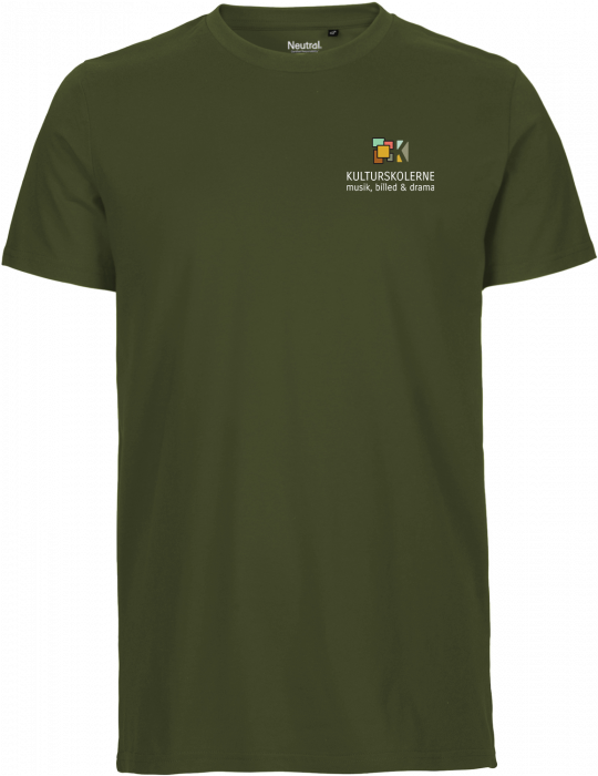 Neutral - Kulturskolerne Økologisk T-Shirt Voksen - Military